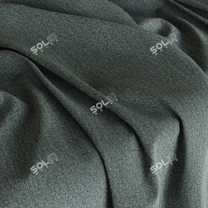 PBR Seamless Fabric Material Kit 3D model image 2