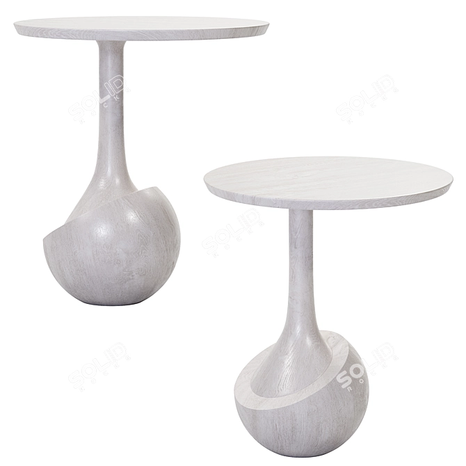 Achille Side Coffee Table Set 3D model image 4