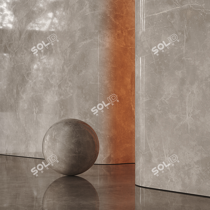 High-Res Marble Material Set 3D model image 2