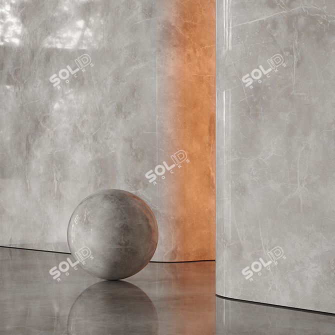 High-Res Marble Material Set 3D model image 4