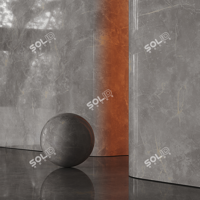 High-Res Marble Material Set 3D model image 6