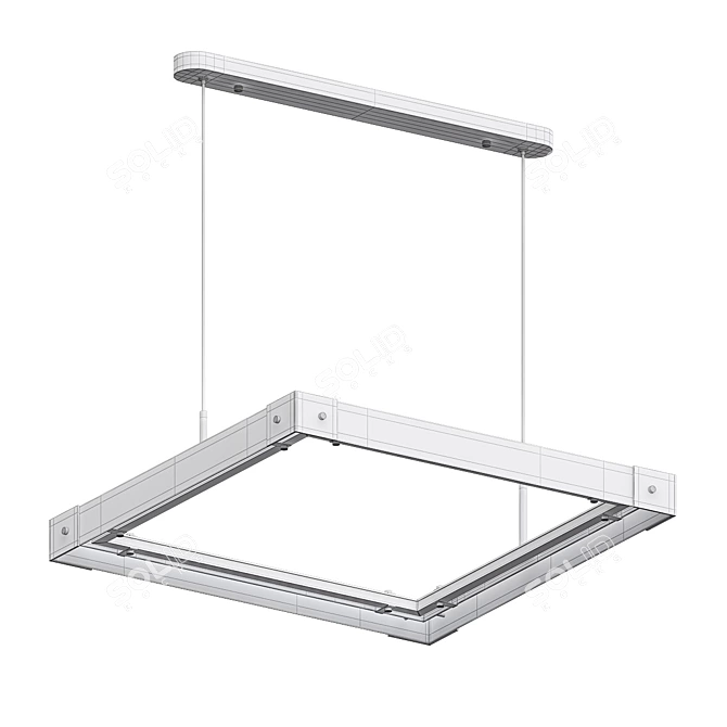 Imperium Loft Bergdis D01 Chandelier 3D model image 2