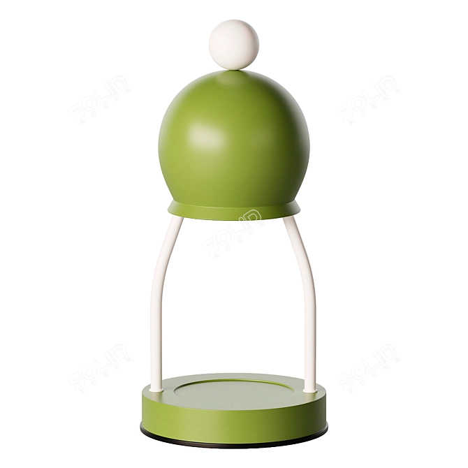 Charming Candle Warmer Lamp Hat 3D model image 1