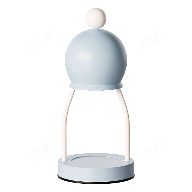 Charming Candle Warmer Lamp Hat 3D model image 2