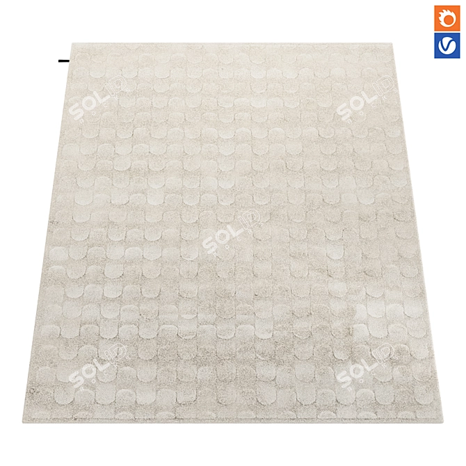 Miinu KEENSHOT Rug - Unleash Your Creativity! 3D model image 1