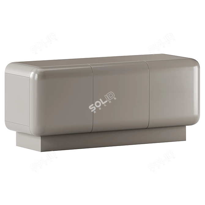 Elegant Romeo Sideboard with Doors 3D model image 2