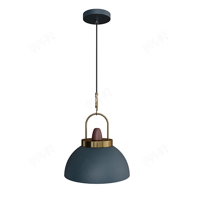 Ravenna Pendant Light: Modern Elegance 3D model image 2