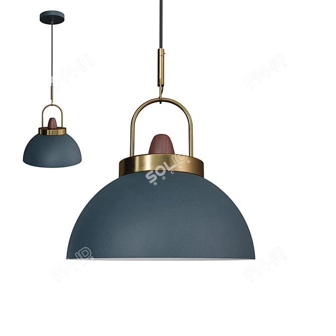 Ravenna Pendant Light: Modern Elegance 3D model image 3