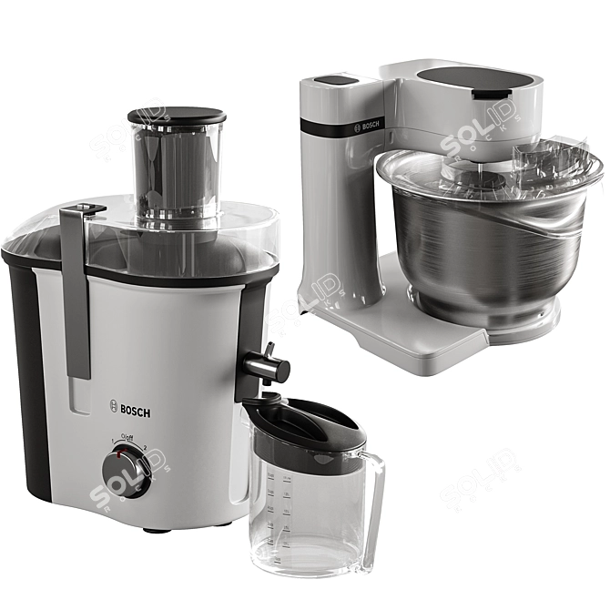 Bosch Juice Extractor and Mixer 3D model image 1