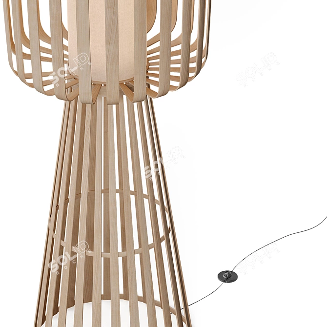 Achille Japonica Floor Lamp 3D model image 3