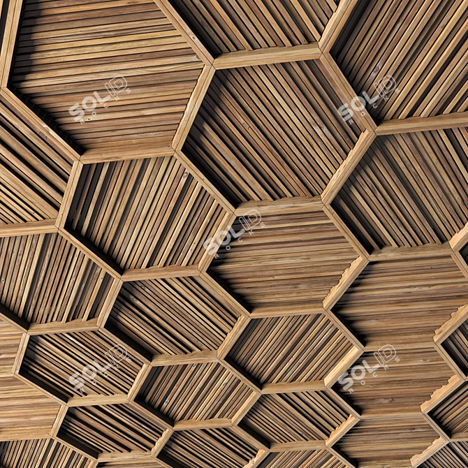 High-Poly Polygonal Decor Model 3D model image 1