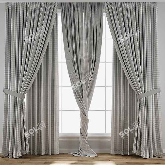 Max 2017 Curtain Archive 3D model image 3