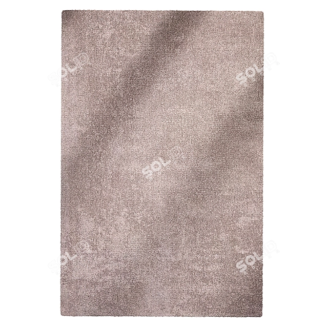 Divan.ru Gray Beige Delight Rug 3D model image 3