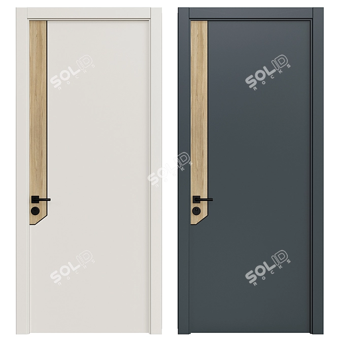 Interior Doors 3D Model 245 3D model image 1