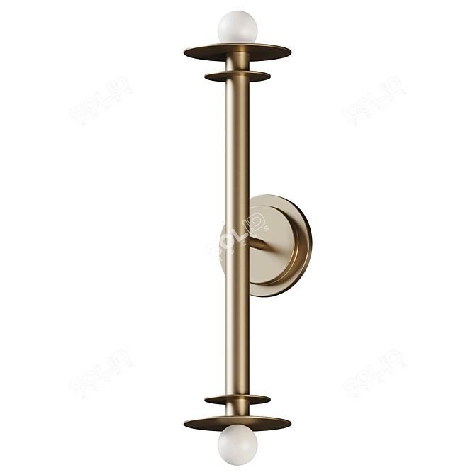 Arley Wall Sconce: Modern Elegance 3D model image 2