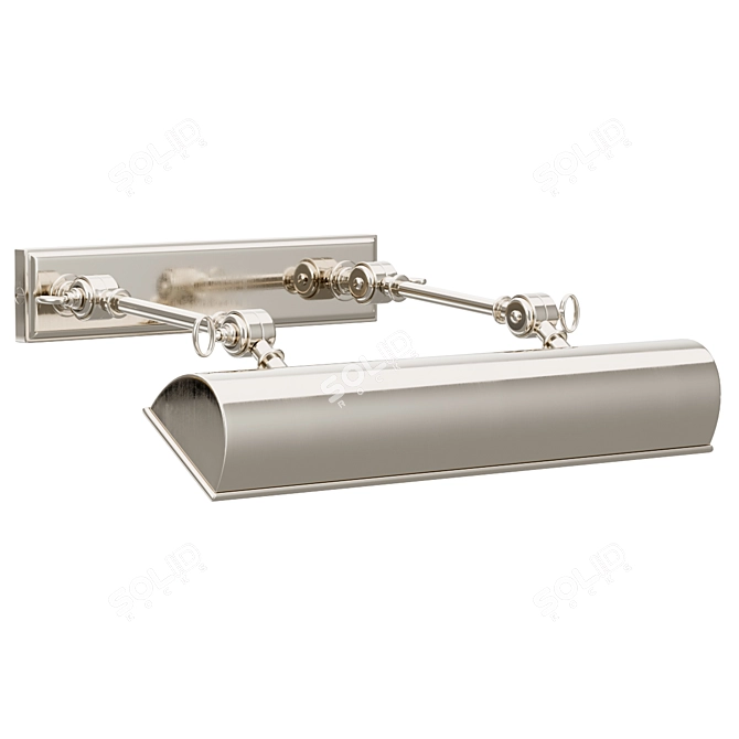 Anette Picture Lights Set 3D model image 3