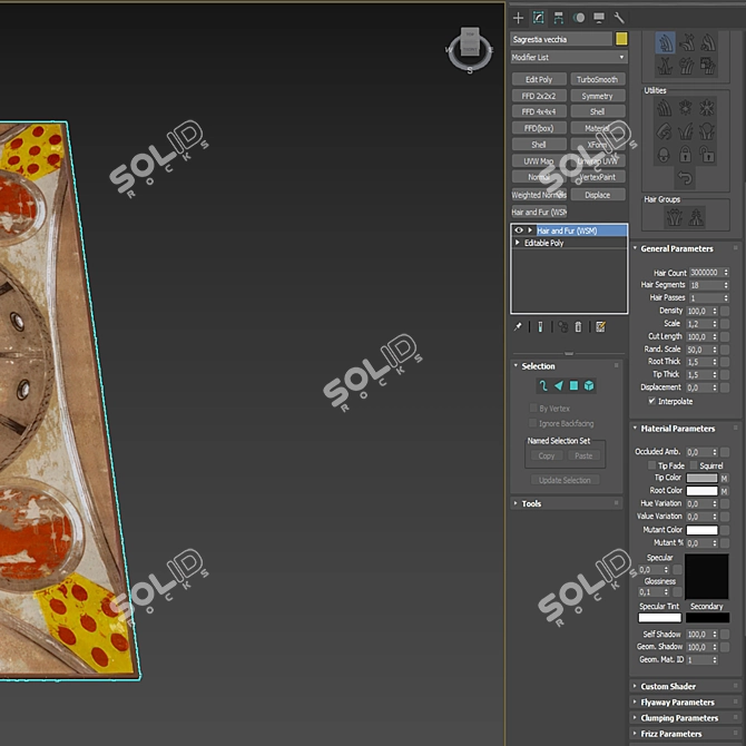 Opinion Ciatti Rug: Versatile Design 3D model image 2