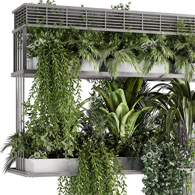 High-Quality Hanging Plant Models 3D model image 4