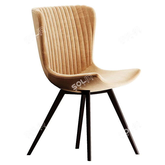 Sleek Bonaldo Colibri Chair 3D model image 1