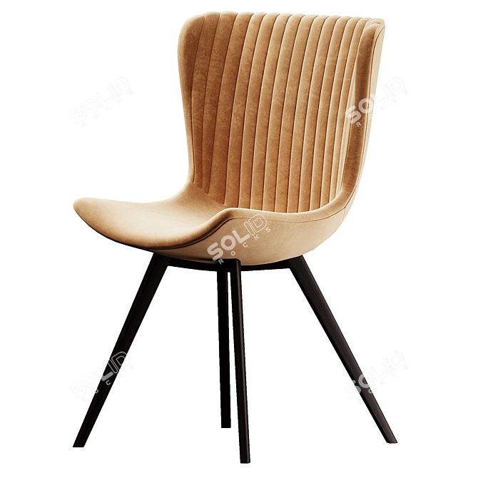Sleek Bonaldo Colibri Chair 3D model image 3