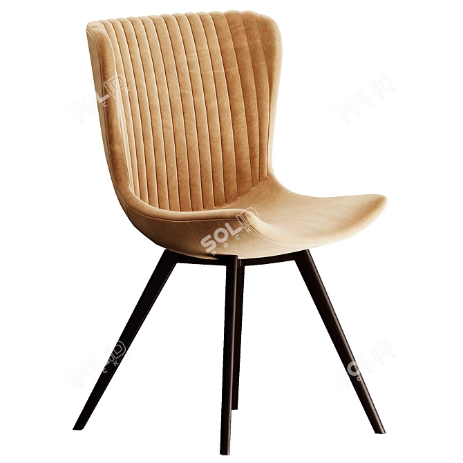 Sleek Bonaldo Colibri Chair 3D model image 4