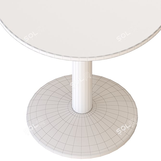 Modern Design Chair and Table 3D model image 5