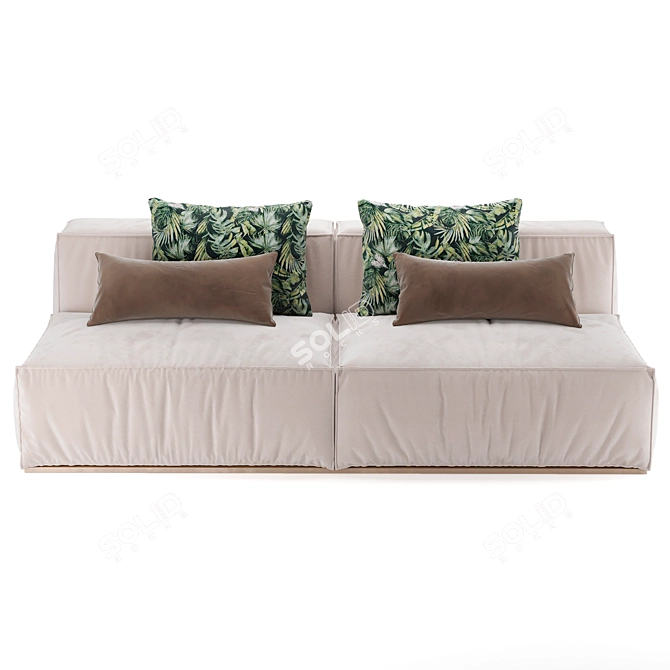 Alula Outdoor Sofa Collection 2023 3D model image 5