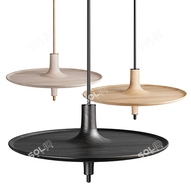 TOUPY Hanging Table by Mademoiselle JO 3D model image 4