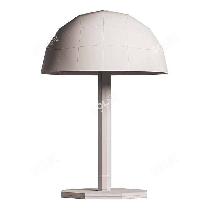 Minimalistic Ray Table Lamp 3D model image 2