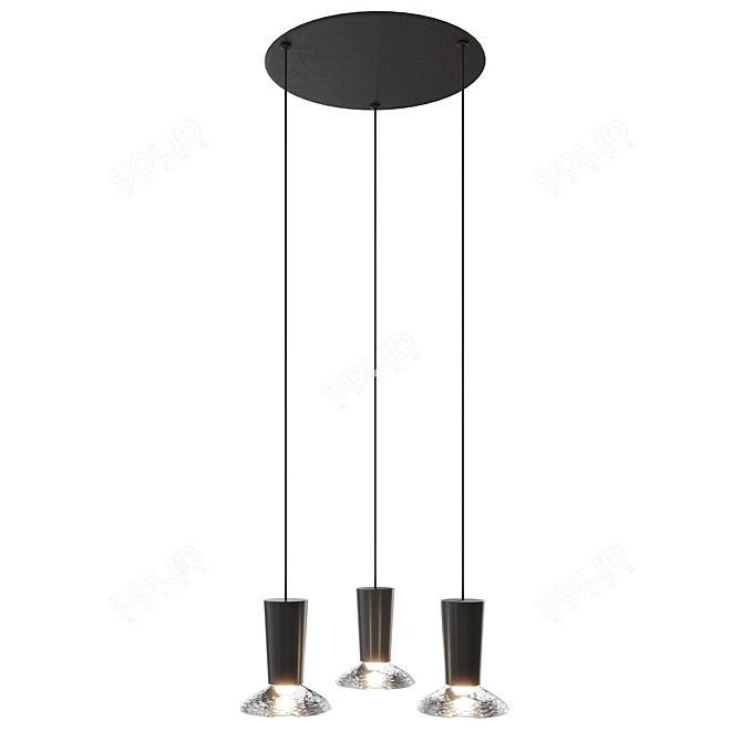 Giorgetti Water Modern Lighting Fixture 3D model image 2