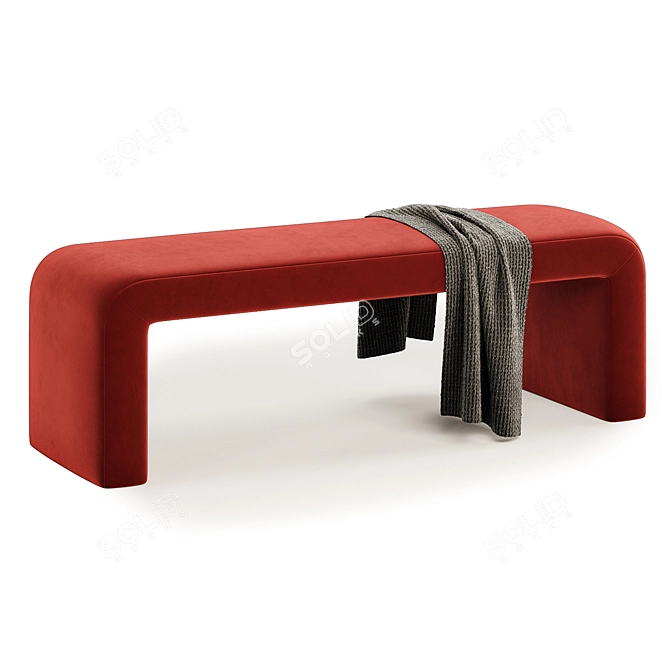 Versatile Sophia Bench Set 3D model image 3