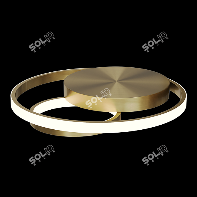 LED Ring Ceiling Light Medea 3D model image 3