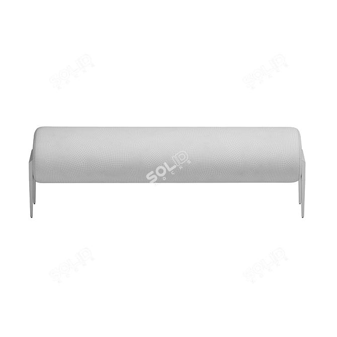 Elegant Towson Bench - Dantone 3D model image 3