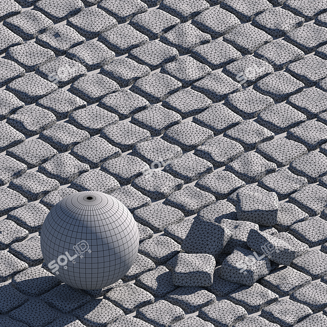 Pavement Texture Pack 3D model image 3