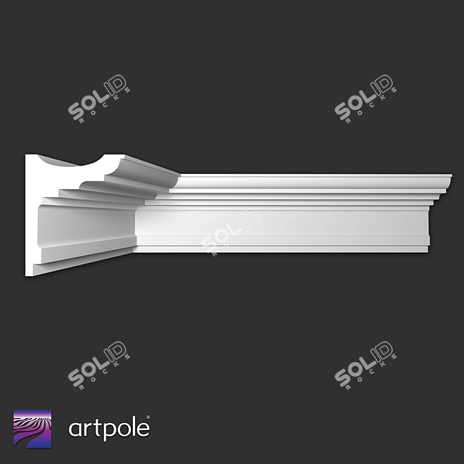 ArtPole Light Cornice SKTL151 3D model image 1
