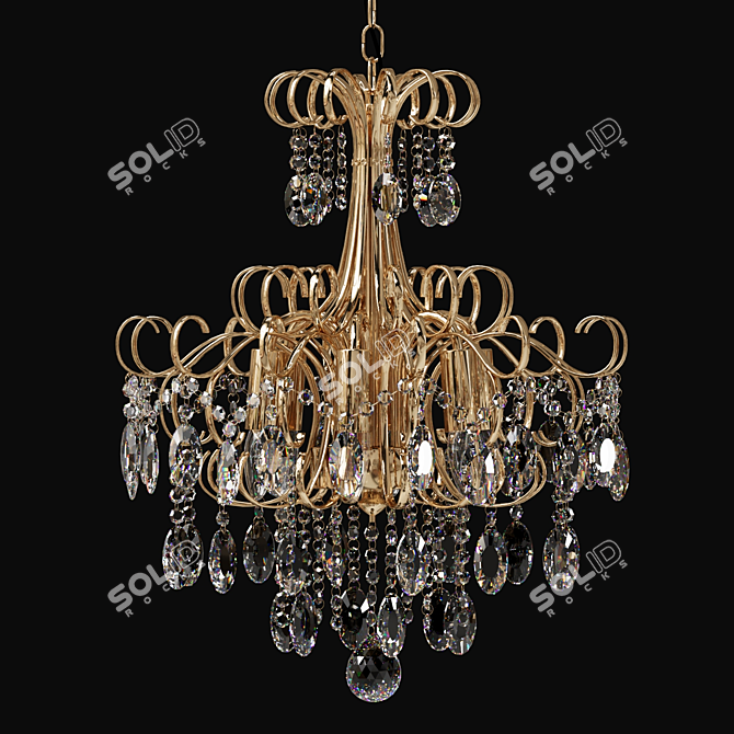 ST Luce Orecchini SL846 Pendant 3D model image 3