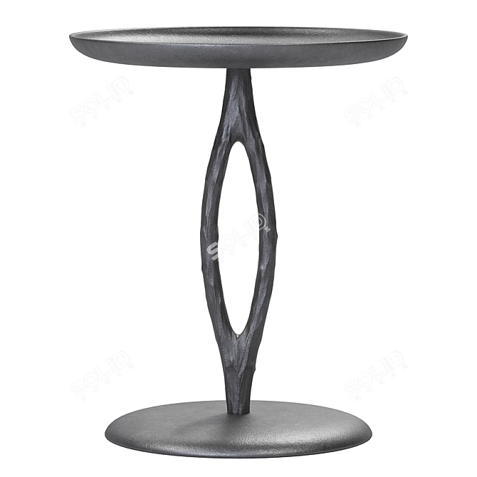 Bronze Sintra Side Table 3D model image 1