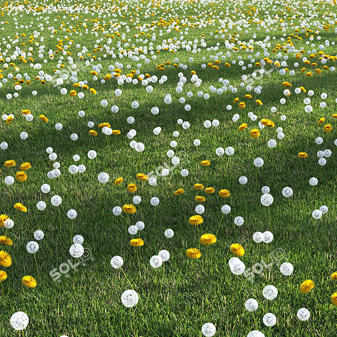 Meadow Bliss 3D model image 1