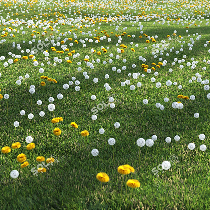 Meadow Bliss 3D model image 2