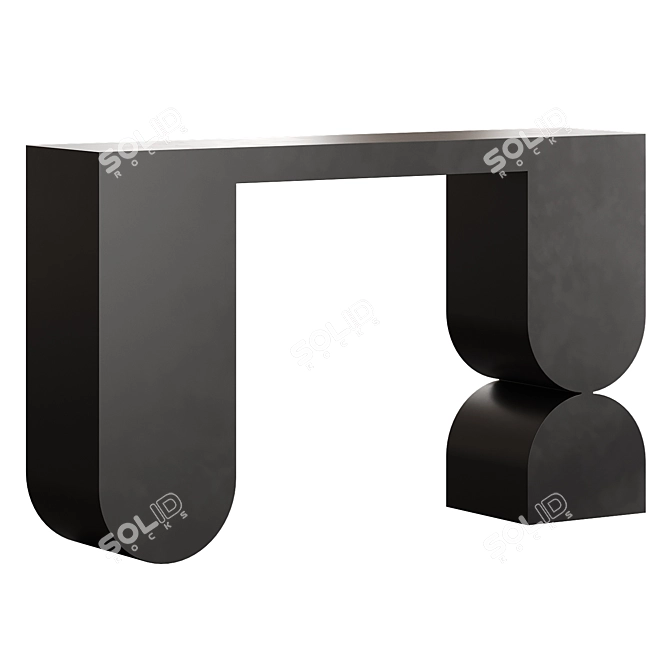 Elegant Florence Console by Kasbah 3D model image 1