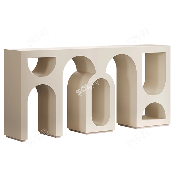Modern Terano Console by Kasbah 3D model image 1