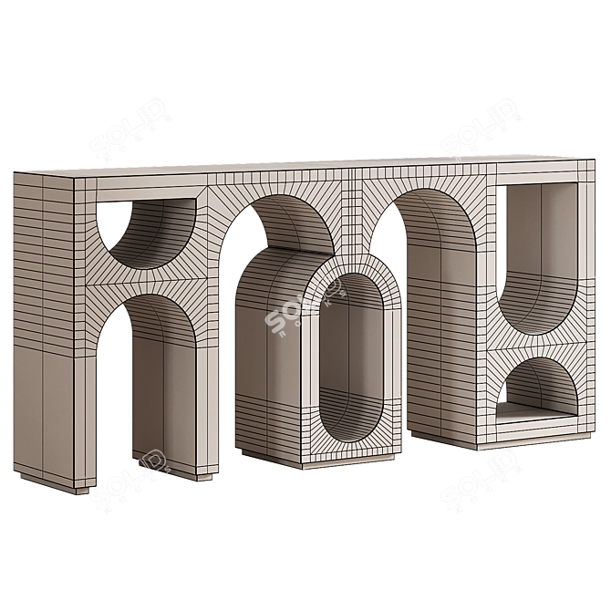 Modern Terano Console by Kasbah 3D model image 3