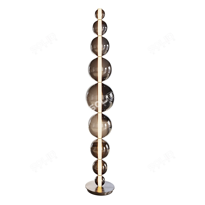 Luxurious Giorgetti Upward Lighting Solution 3D model image 2