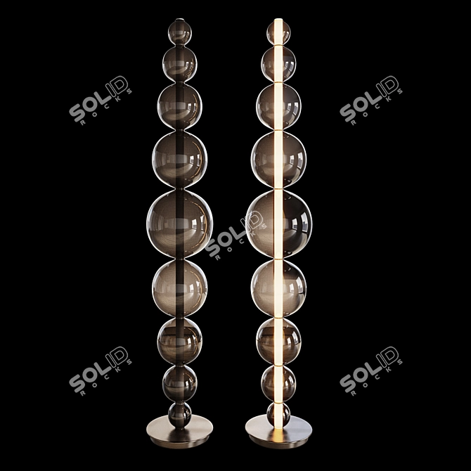 Luxurious Giorgetti Upward Lighting Solution 3D model image 3