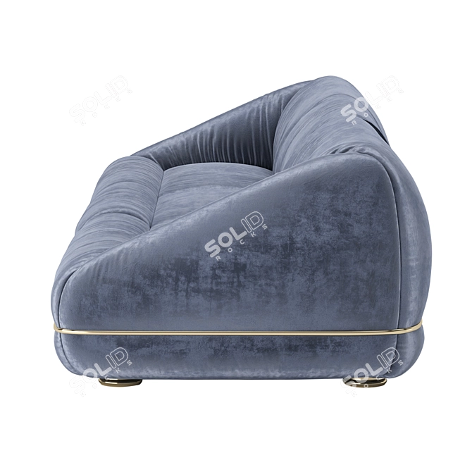 Xenon Sectional Sofa Vray 3dsMax 3D model image 4