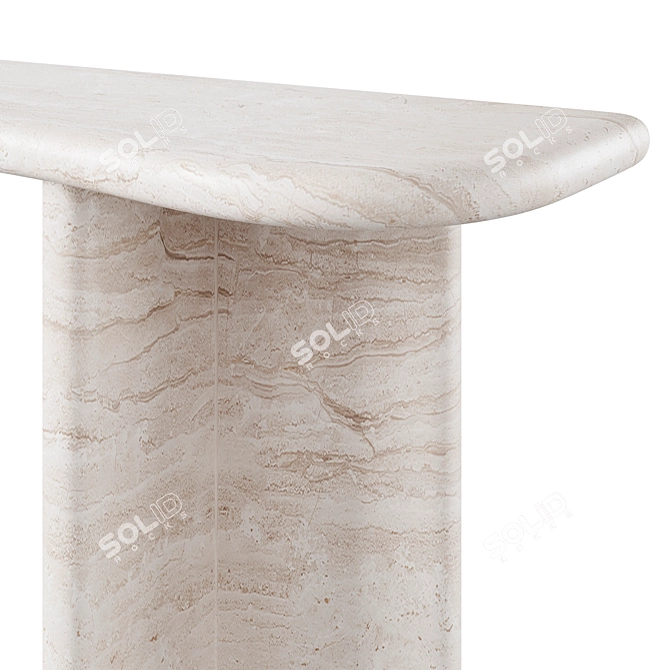 Elegant FARAH Console by Kasbah 3D model image 4