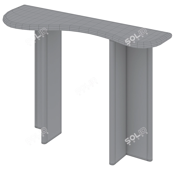 Elegant FARAH Console by Kasbah 3D model image 5