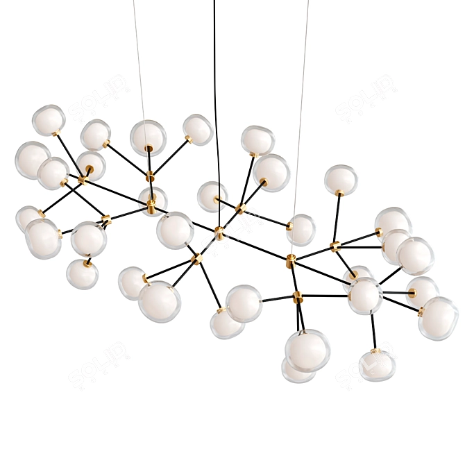 Minimalist Floor Lamp NABILA E552.32 3D model image 1