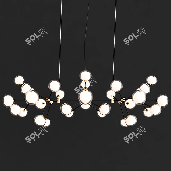 Minimalist Floor Lamp NABILA E552.32 3D model image 2