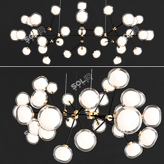 Minimalist Floor Lamp NABILA E552.32 3D model image 4